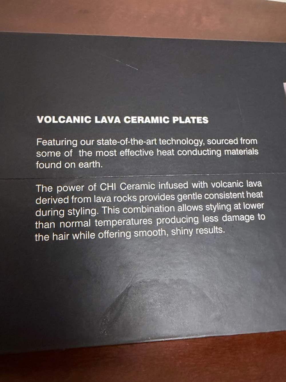 CHI The Sparkler 1" Volcanic Lava Ceramic Hairstyling Iron Special Edition - Picture 12 of 16